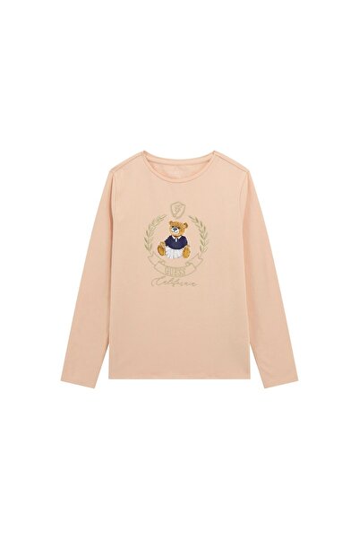 Guess Bluză de fată J5BI26J1314 Roz