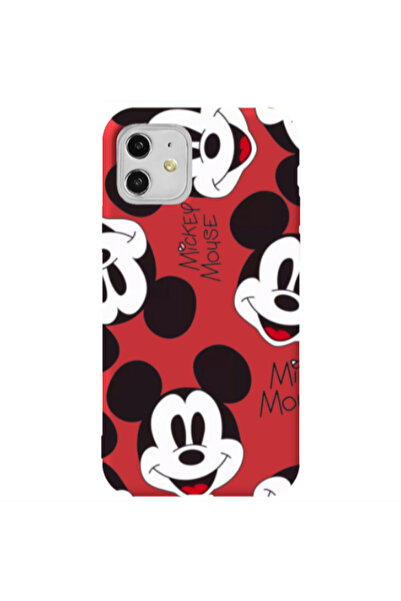 Other Apple iPhone 11 Mickey Mouse Red Colored Silicone TPU Θήκη