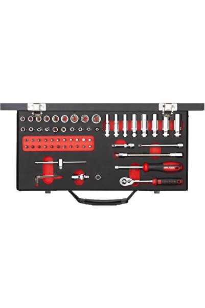 CETA FORM C00-61PH2 1/4” Lokma Takımı (Metal Kutu) 61 Parça
