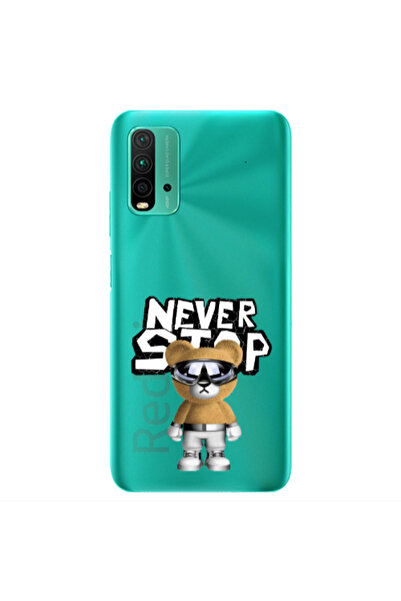 Other Xiaomi Redmi 9T Never stop Transparent Silicone TPU Θήκη