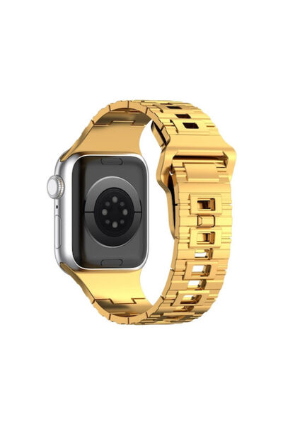 OEM Λουράκι Σιλικόνης Χρυσό (Apple Watch 42/44/45/49mm - Χρυσό)