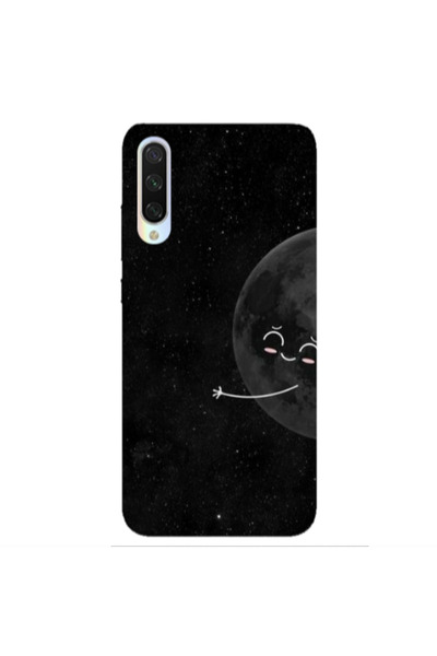 Other Xiaomi Mi 9 Lite Half Moon 2 Transparent Silicone TPU Θήκη