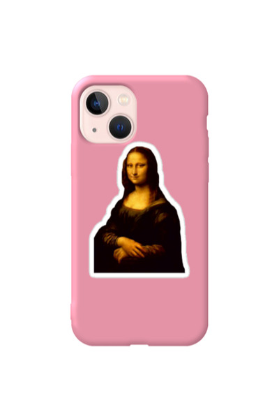 Other Apple iPhone 13 Davinci Pink Colored Silicone TPU Θήκη