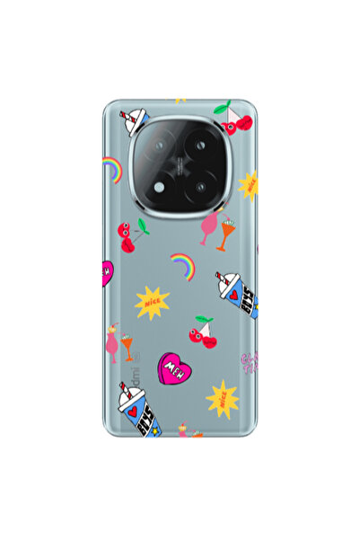 Other Xiaomi Redmi Note 14 Pro + 5g glam time Transparent Silicone TPU Θήκη