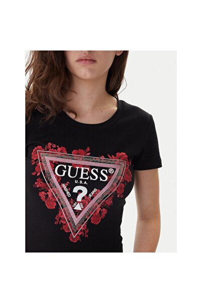 Guess Tricou de damă W6RI23J1314 Negru