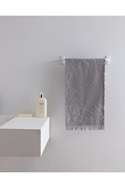 Madame Coco Pavot 100% Cotton Face Towel - Gray - 50X70 cm
