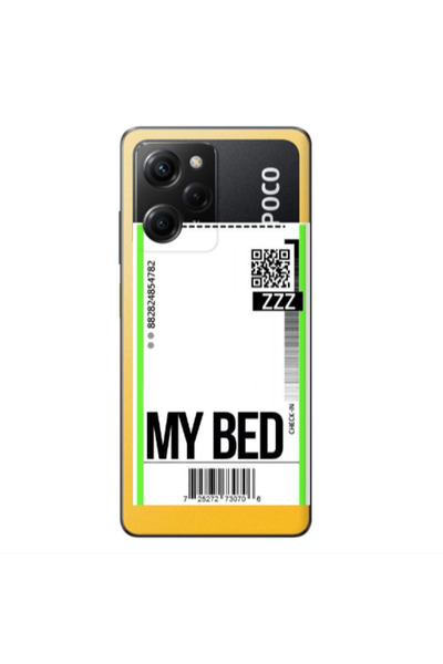 Other Xiaomi Poco X5 Pro My Bed ZZZ Transparent Silicone TPU Θήκη