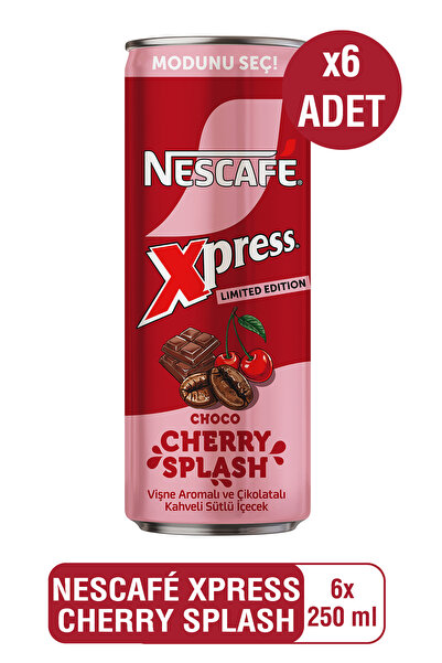Nescafe Xpress Choco Cherry Splash 6x250 ml