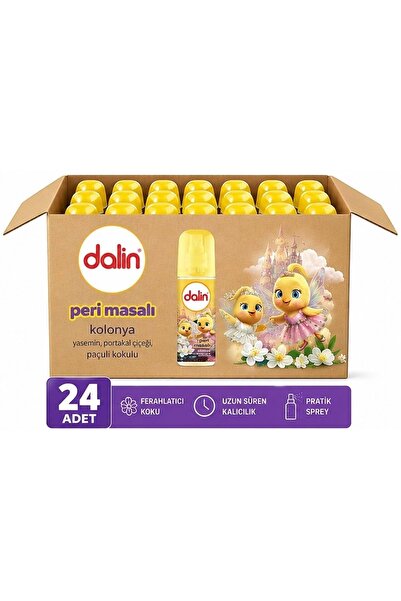 Dalin Bebek Kolonyası 150ML Peri Masalı (Yasemin-Portakal Çiceği-Paçuli Kokul...