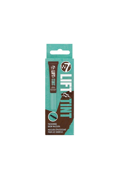 w7 Lift & Tint Μάσκαρα Φρυδιών για Όγκο Μπρουνέτ 7ml