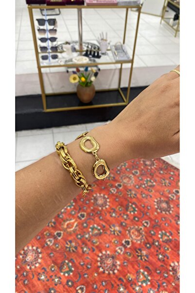 GAMZE Steel Bracelet Set