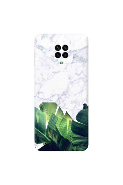 Other Xiaomi Redmi Note 9S Marble Laves Transparent Silicone TPU Θήκη
