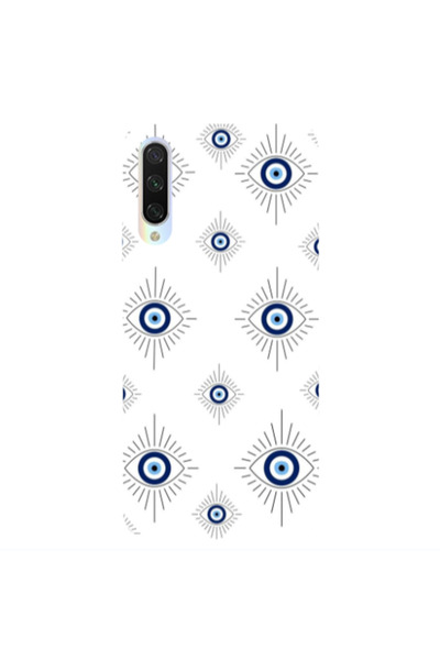 Other Xiaomi Mi 9 Lite Bright eye Black Colored Silicone TPU Θήκη