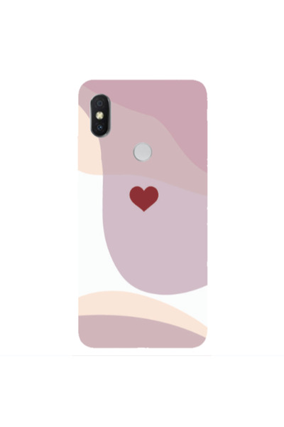 Other Xiaomi Redmi S2 Wavy Heart Transparent Silicone TPU Θήκη