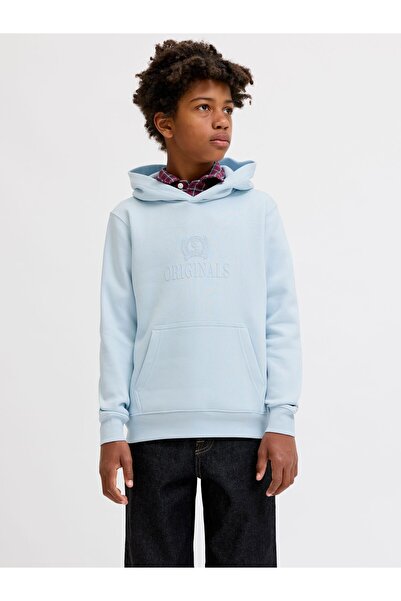 Jack & Jones Junior Kapuzenpullover Text Kapuzenpullover Boys