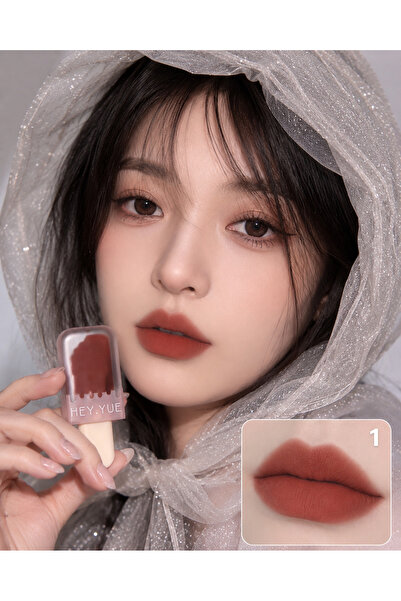 Kozmetik Hey.Yue Number 01 Velvet Matte Lipstick - Smokey and Alluring Lips S...
