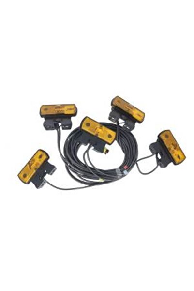 Aspöck Lampa Gabarit Dreapta/Stanga Portocaliu Led 24v (valorifica Conector: ...