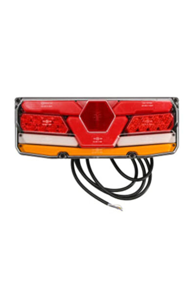 WAS Lampa Spate Dreapta (led 12/24v cu Semnalizare Lampa Anti-ceata Lampa Mer...