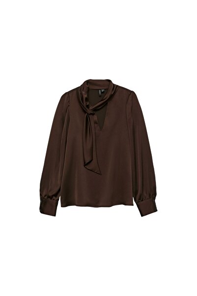 Vero Moda Γυναικεία Μπλούζα 10336252 Καφέ