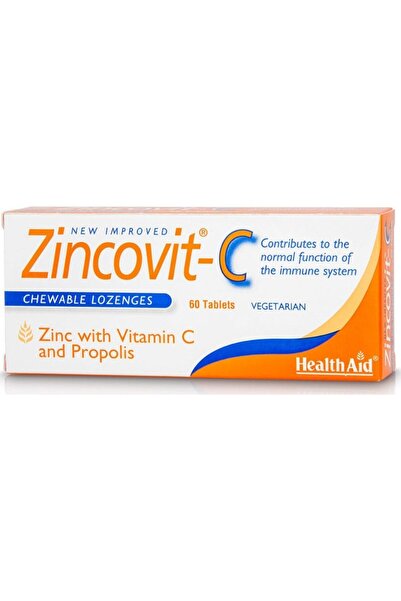 Healthaid Health Aid Zincovit C 60 Μασώμενα Δισκία