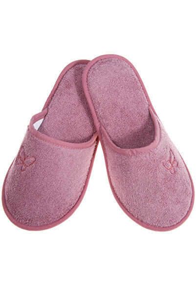 Amaryllis Slippers Γυναικεία παντόφλα πετσετέ βαμβακερή με σχέδιο πεταλούδας ...