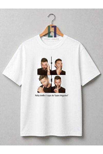 Grafftee Clothing Ricky Martin Special Design Printed Unisex Premium Cotton T...