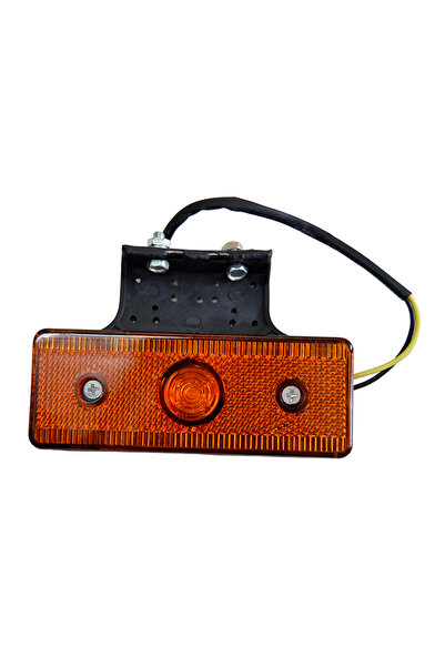 REALPARTS Lampa gabarit auto RapidAuto 10-30 V, dreptunghiulara, portocalie c...