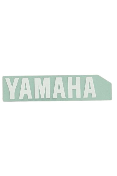 MotoExpress 8x2cm Yamaha Yzf R25 MT25 Çamurluk Yazısı Etiketi Sticker Beyaz