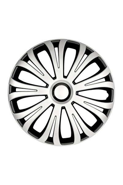AUTOMAX Set capace roti 15 inch Avera Argo, Negru si Argintiu
