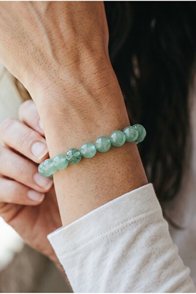 NBS Beautiful Naturel Stones Women's Vip Aventurine Luck Natural Stone Bracel...