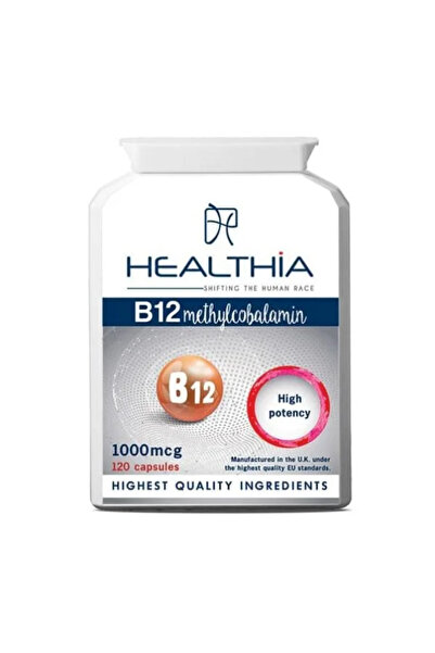 Healthia Βιταμίνη Β12 1000 μcg 120 Κάψουλες
