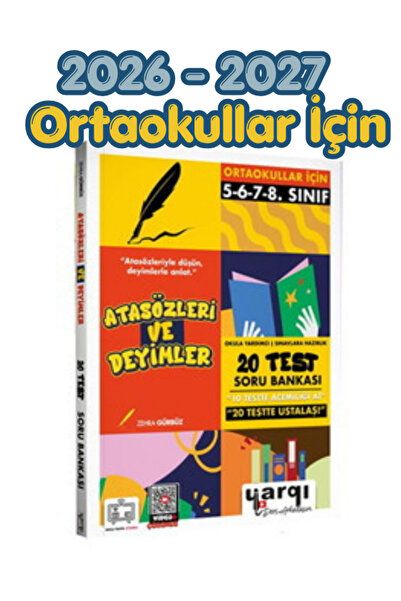 Yargı Yayınları Yargı Ders Arkadaşım Ortaokullar İçin Atasözleri ve Deyimler ...