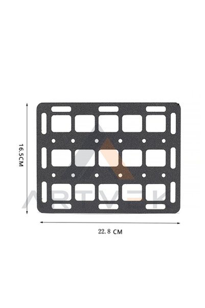 Artvek 2Pcs Universal Car Seat Headrest Molle Panel - Headrest Organizer - Tactical Gear Carrier
