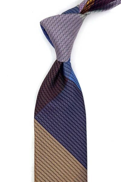 Kravatkolik Dot Pattern Patchwork Classic Tie Kk13818
