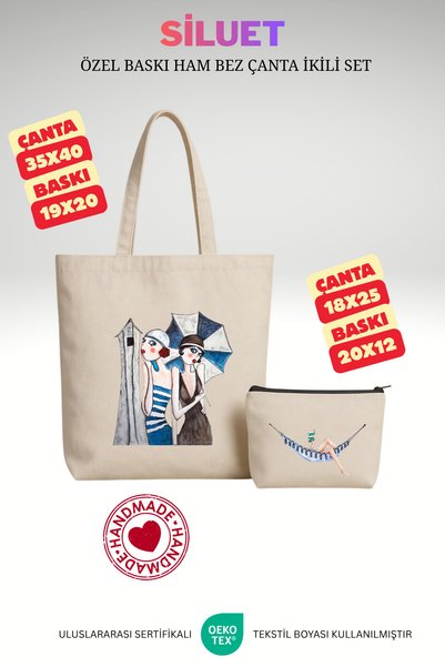 SİLUET Raw Cloth Bag