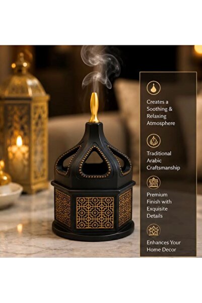 Oud BAKHOOR مبخرة بخور عربية فاخرة على شكل فانوس |   مبخرة عود وبخور فاخرة | ...