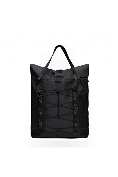 Rains Τσάντα Tote Rolltop 13390-01 Μαύρο ONE