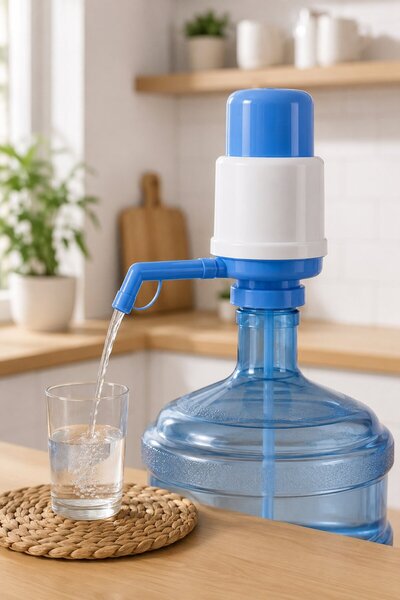 SARINCI Bottle Water Pump Manual Press Water Pump Home and Office Use