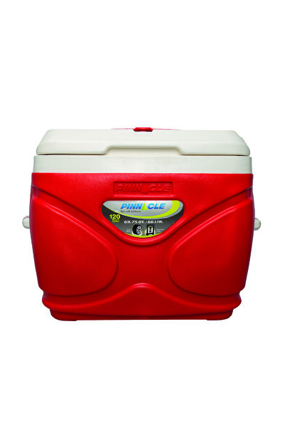 PİNNACLE Prudence Tekerlekli Buzluk 66 Litre-KIRMIZI