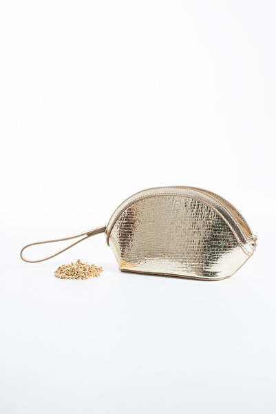 DEV 3 ADAM Gold Clutch Portfolio Women's Handbag Shoulder Bag Crossbody Bag
