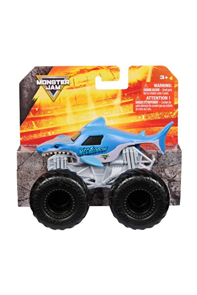 Monster Jam Mașinuță metalică Megalodon, scara 1:43