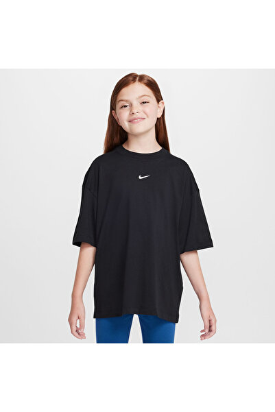 Nike G NSW TEE SS OS LBR FZ5570-010 Μαύρο M
