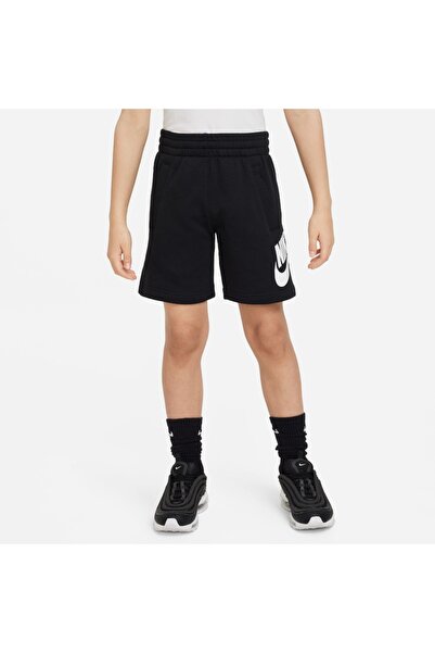 Nike K NSW CLUB FT SHORT HBR FD2997-010 Μαύρο XS
