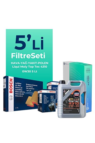 Bosch Fiat Fiorino 1.3 Dizel Filtre Bakım Seti Liqui Moly Motor Yağlı EURO 6 ...