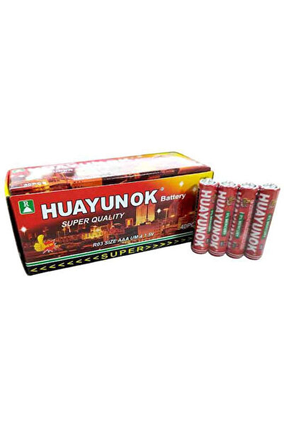 OEM Επαναφορτιζόμενη Μπαταρία AAA 1.5V 40 τεμάχια