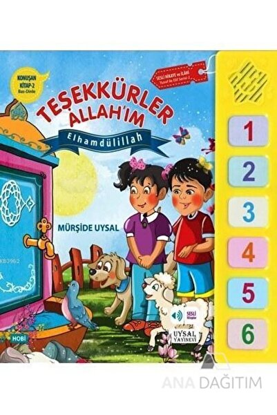 Uysal Yayınevi Konuşan Kitap 2 : Teşekkürler Allah'ım