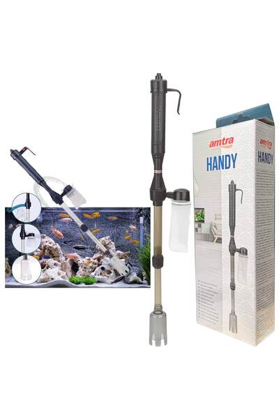 Amtra Aspirator electric acvariu Handy cu pompa baterii