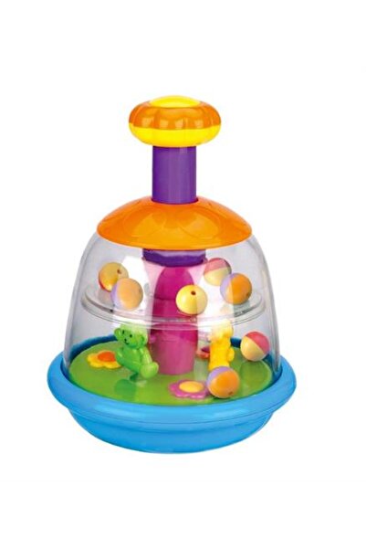 Tanny Kids لعبة دوارة للأطفال على شكل حيوانات مع خاصية الدفع والدوران