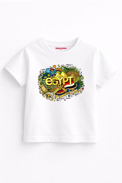 Rabona Fashion Little Egypt Explorer Kids T-Shirt