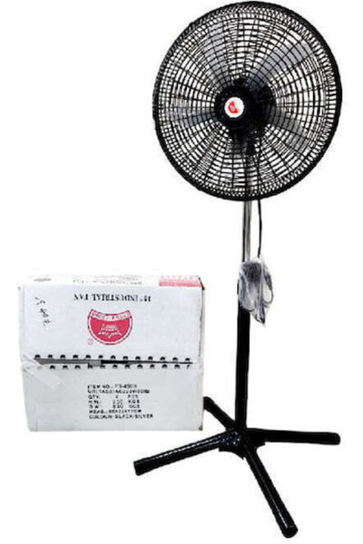 OEM FS-450B Ανεμιστήρας δαπέδου 100W Διάμετρος 45εκ. Μαύρο